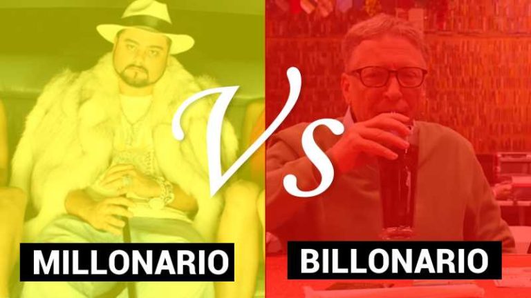 Diferencias entre Millonarios y Billonarios (No lo vas a