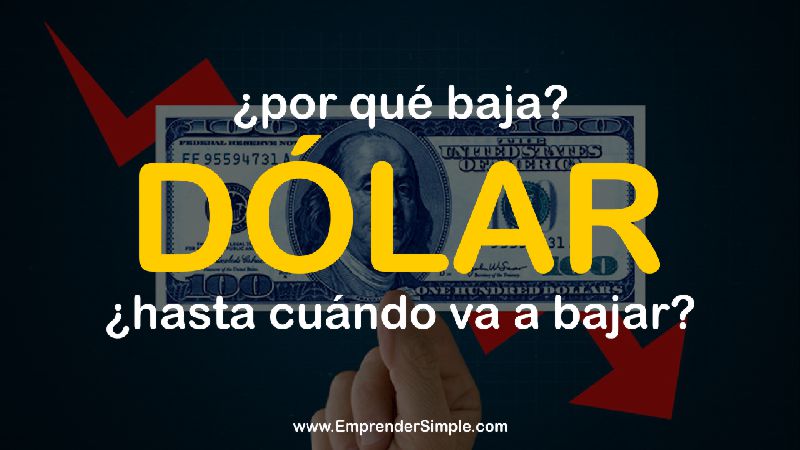por qué baja el dólar en argentina